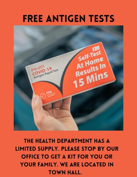 Free Antigen Tests
