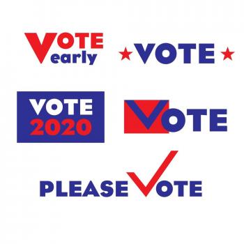 2020 vote graphic
