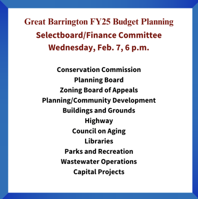 Feb 6 budget agenda