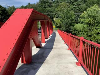 rose bridge walkway