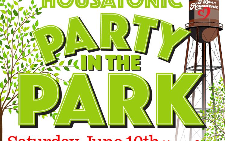 party in the park graphic