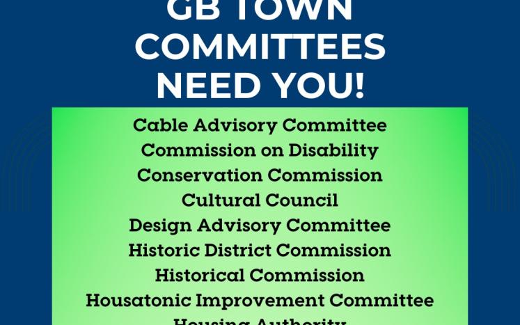 town committee openings graphic